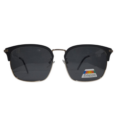 Mens black square shades
