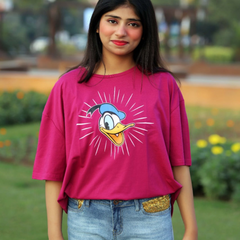 Girls purple duck T-Shirt