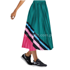 Ladies green and pink skirt