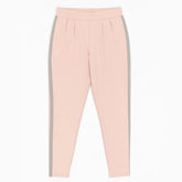 Ladies pink side stripe trouser