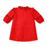 Girls red fancy top (Last Chance)