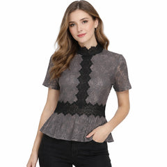 PASTEL LACE TOP. (Womens)