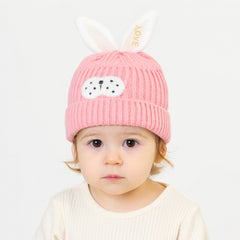 Pink rabbit cap