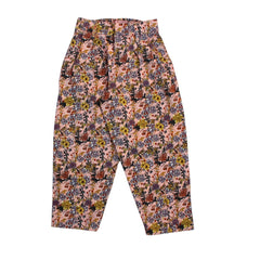 Girls flower cotton pant