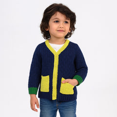 Boys neon color cardigan (Last Chance)