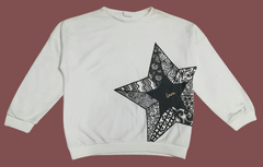 white star sweater shirt