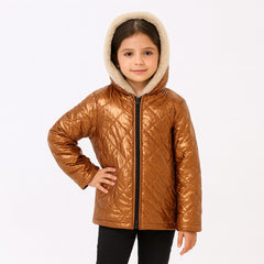 Girls golden jacket