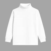 white basic high neck (Last Chance)