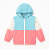 Girls blue pink snoopy jacket