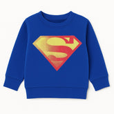 Blue superman sweatshirt