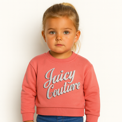Juicy couture glitter sweat shirt