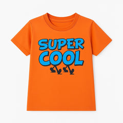 Boys orange super cool T-Shirt