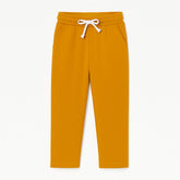 Girls yellow white knot trouser