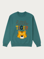 Boys Little Tiger Fleece Sweatshirt