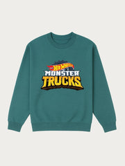 Boys Hotwheels Monster Truck Fleece Sweatshirt