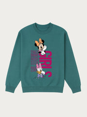 Girls Minniemouse Fleece Sweatshirt