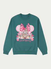 Girls Disney Land Fleece Sweatshirt