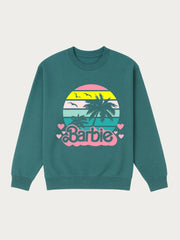 Girls Barbie Island Fleece Sweatshirt