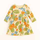 Girls floral shyphon top