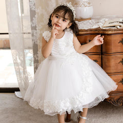 Girls white fairy frock