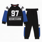 Boys black 97 Tracksuit