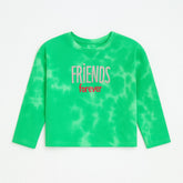 Tye an dye green full sleeve shirt (Last Chance)