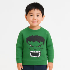 BOYS HULK SWEATSHIRT.