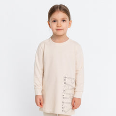 Girls stone work paris sweatshirt