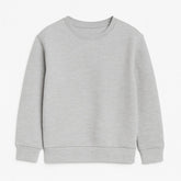 Boys light gray baic sweatshirt
