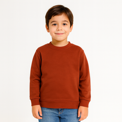 Brunette basic sweat shirt