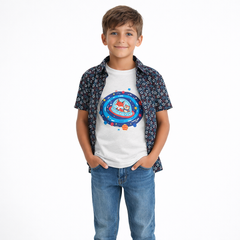 Boys Starry Space Double Shirt