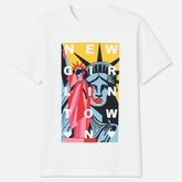Ladies statue printed T-Shirt (Last Chance) (Womens)