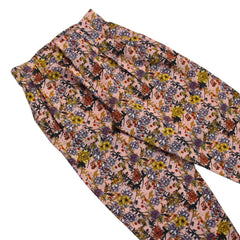 Girls flower cotton pant