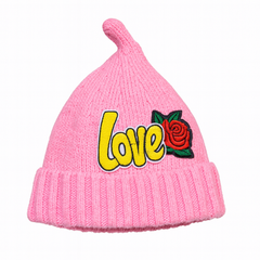 BABY PINK sequin cap