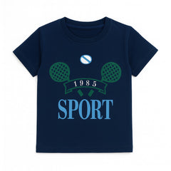 Boys navy sport t-shirt