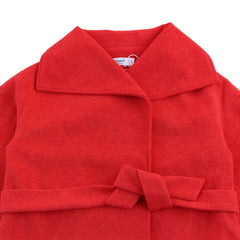 Ladies red short body coat