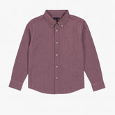 Boys maroon and white casual shirt (Last Chance)