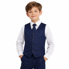 Boys blue waistcoat (Last Chance)