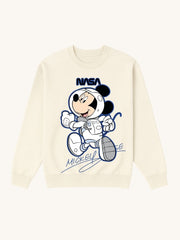 Boys Mickey Mouse NASA Astronaut Fleece Sweatshirt
