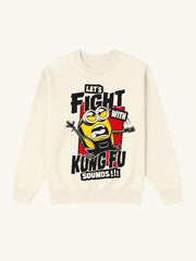 Boys Kung Fu Minion Fleece Sweatshirt