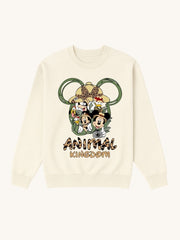 Girls Disney Animal Kingdom Fleece Sweatshirt