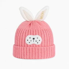Pink rabbit cap