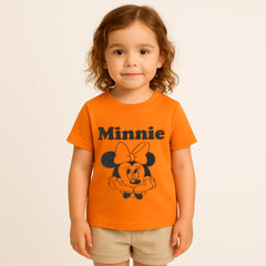 Girls orange Minnie T-Shirt