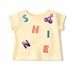 Girls shine sequin T-Shirt (Last Chance)
