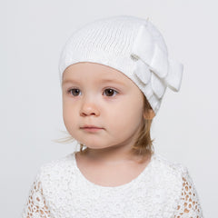 Girls bow cap