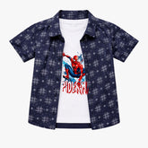 Boys Spider Hero Double shirt