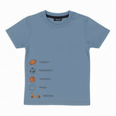 Boys blue tennis T-shirt