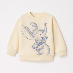 Yellow dumbo sweat shirt