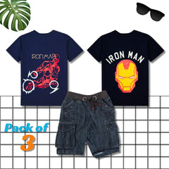 Pack of 3 T-shirt -08