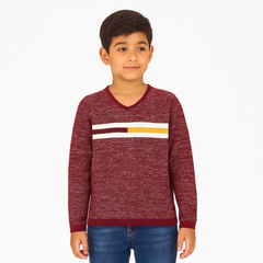 Boys maroon sweater
